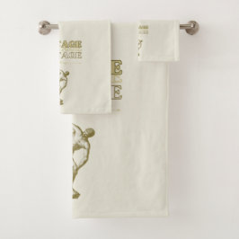 美学の旅ヴィンテージ バスタオルセット