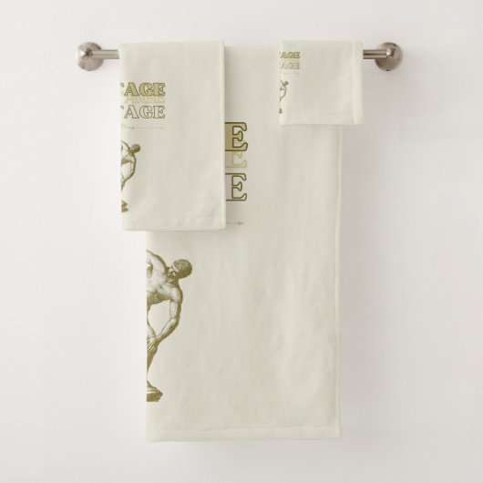 美学の旅ヴィンテージ バスタオルセット (インサイチュ)