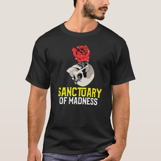 美学ゴシックスカルバラゴシック Tシャツ (正面)