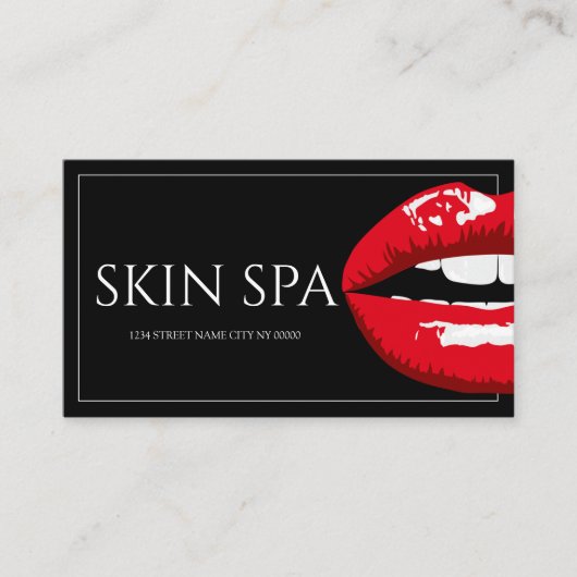 美学モダンナース、医師、美容外科B 名刺 (正面)