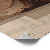 美学引用文，コテージアートコア，女性 ポスター (角)