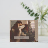 美学引用文、コテージコア、ハガキアートー ポストカード (スタンド正面)