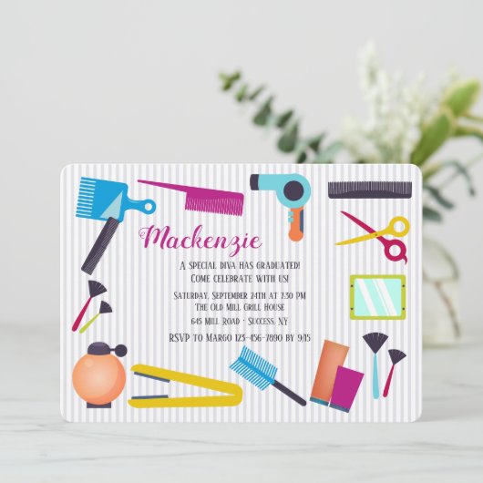 美学校の要素 招待状 (スタンド正面)