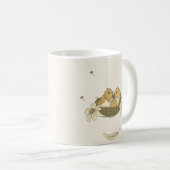 美学魅力的自然鳥の平和ソフト コーヒーマグカップ (正面右)