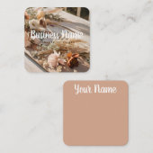 美学 | サニー | 保保 | フローラ | 名刺 (正面/裏面)