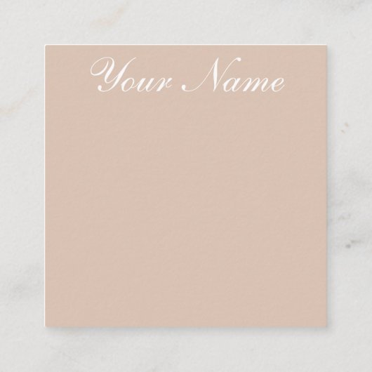 美学 | 中立 | フローラ | 名刺 (裏面)