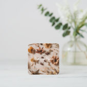 美学 | 保保 | 乾燥フローラ | 名刺 (スタンド正面)