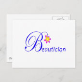 美容かわいらし師 ポストカード (正面/裏面)