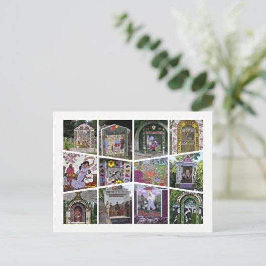 美容はがき2 ポストカード (スタンド正面)