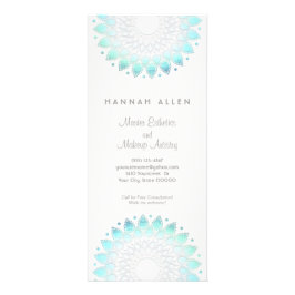 美容アクアエレガントスパとサロンメニュー ラックカード