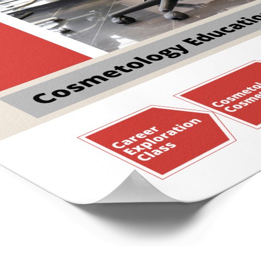 美容キャリア経路ポスター ポスター (角)