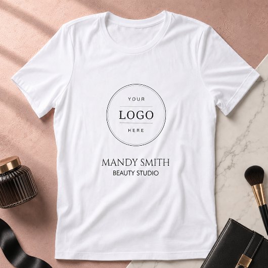 美容サロンメイクビジネスロゴ トライブレンドＴシャツ