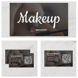 美容サロン エステティシャン メイクアップアーティスト 名刺