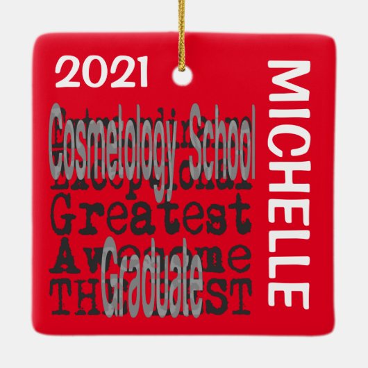 美容スクール院外科カスタム科 セラミックオーナメント (裏面)