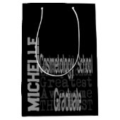 美容スクール院外科カスタム科 ミディアムペーパーバッグ (正面)