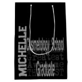 美容スクール院外科カスタム科 ミディアムペーパーバッグ (裏面)