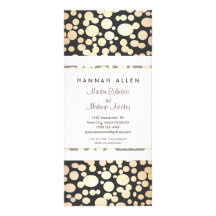 美容スパ金ゴールドサークル黒ラックカード