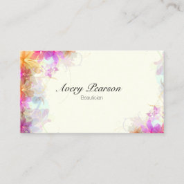 美容フローラ名刺 名刺