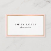 美容モダンプロフェッショナル名刺 名刺 (正面)