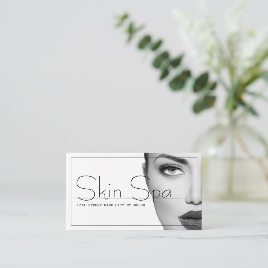 美容外科 名刺 (スタンド正面)