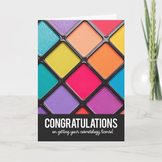 美容学のライセンスをお届けします シーズンカード (正面)