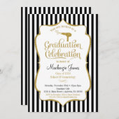 美容学卒業パーティー招待状美しい 招待状 (正面/裏面)