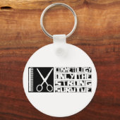 美容学生き延び キーホルダー (正面)