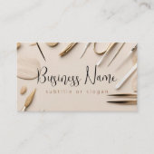 美容学 | ビューティー | 中立名刺 名刺 (正面)