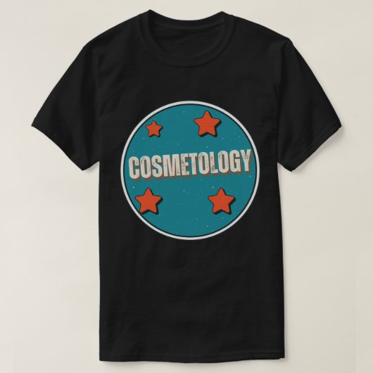 美容学 Tシャツ (デザイン正面)