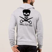 美容室の海賊 パーカ (裏面)