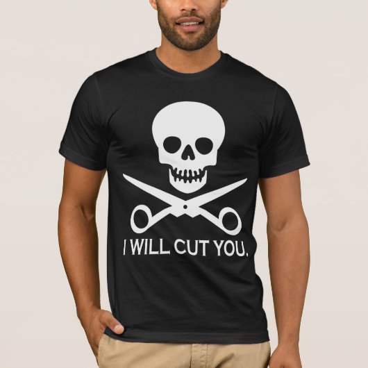 美容室Pirate_2 Tシャツ (正面)