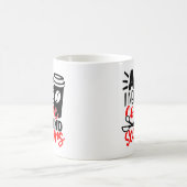 美容師おもしろい理容師ヘアサロン美容師 コーヒーマグカップ (中央)