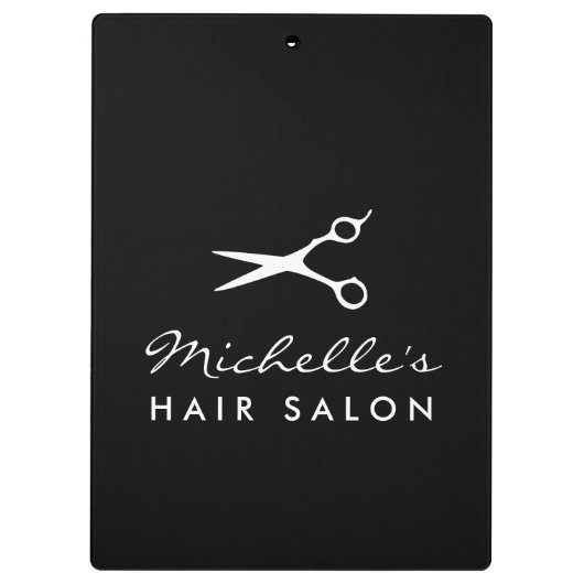 美容師およびサロンのための美容院のクリップボード クリップボード (裏面)