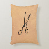 美容師がスタイルで行う アクセントクッション (正面(垂直))