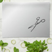 美容師がスタイルで行う キッチンタオル (折り畳み)