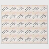 美容師がスタイルで行う ラッピングペーパー (フラット)