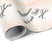 美容師がスタイルで行う ラッピングペーパー (ロールコーナー)