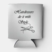 美容師がスタイルで行う 缶クーラー (正面)