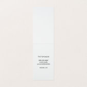 美容師とキスのヘアピン 名刺 (内部フラット)