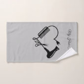 美容師とサロン ハンドタオル (ハンドタオル)