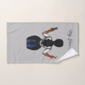 美容師とサロン ハンドタオル (ハンドタオル)