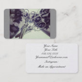 美容師のせん断 名刺 (正面/裏面)