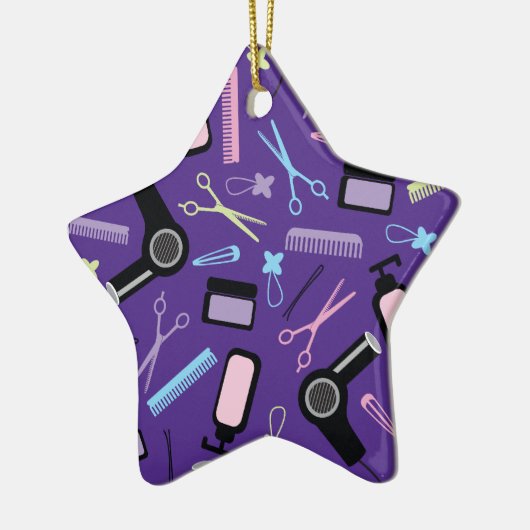 美容師のギフトのアイディア セラミックオーナメント (左)