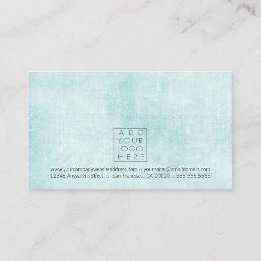 美容師のサロンのロイヤリティのプログラム・カード ロイヤリティカード (裏面)