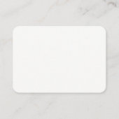 美容師のトレンディーおよび派手 名刺 (裏面)