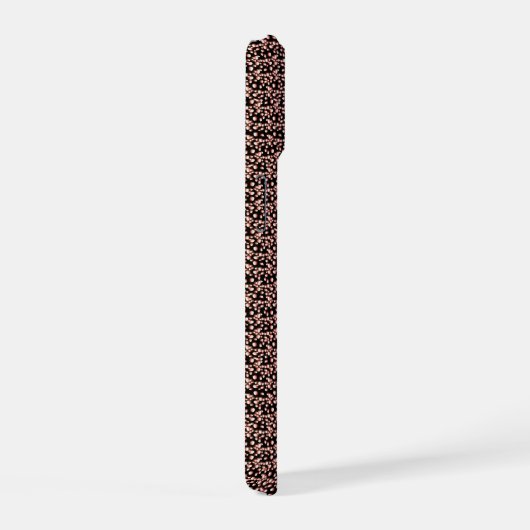 美容師のバラの電話ケース iPhone 15ケース (右側面)