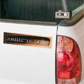 美容師のバンパーステッカー バンパーステッカー (トラック上)