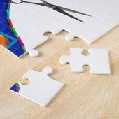 美容師のパズル ジグソーパズル (側面)