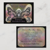 美容師のプロフェッショナルの美しい 名刺 (正面/裏面)