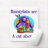 美容師のマウスパッド マウスパッド (マウス)